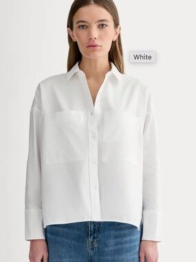 Everlane Boxy Oxford 100% organic cotton